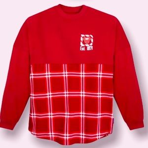 NWT Disney Parks Holiday Spirit Jersey | plaid Walt Disney World 2021
